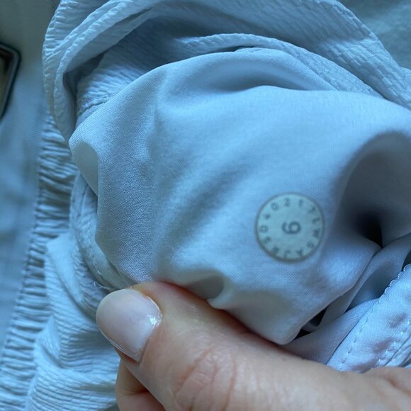 LULULEMON Off White Jogger Pants Size 6 - Picture 7 of 9